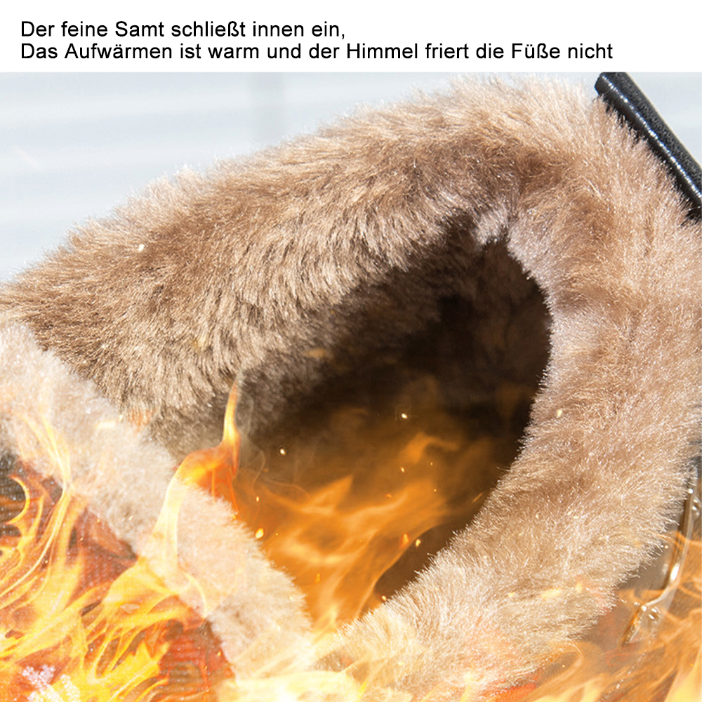 Saphirvogel™ Rutschfeste mit Fleece gefütterte Herren-Mokassins