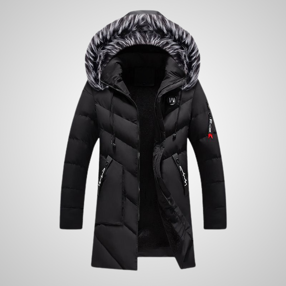 Saphirvogel™ Winter Casual Winterjacke aus Baumwolle mit abnehmbarem Kragen