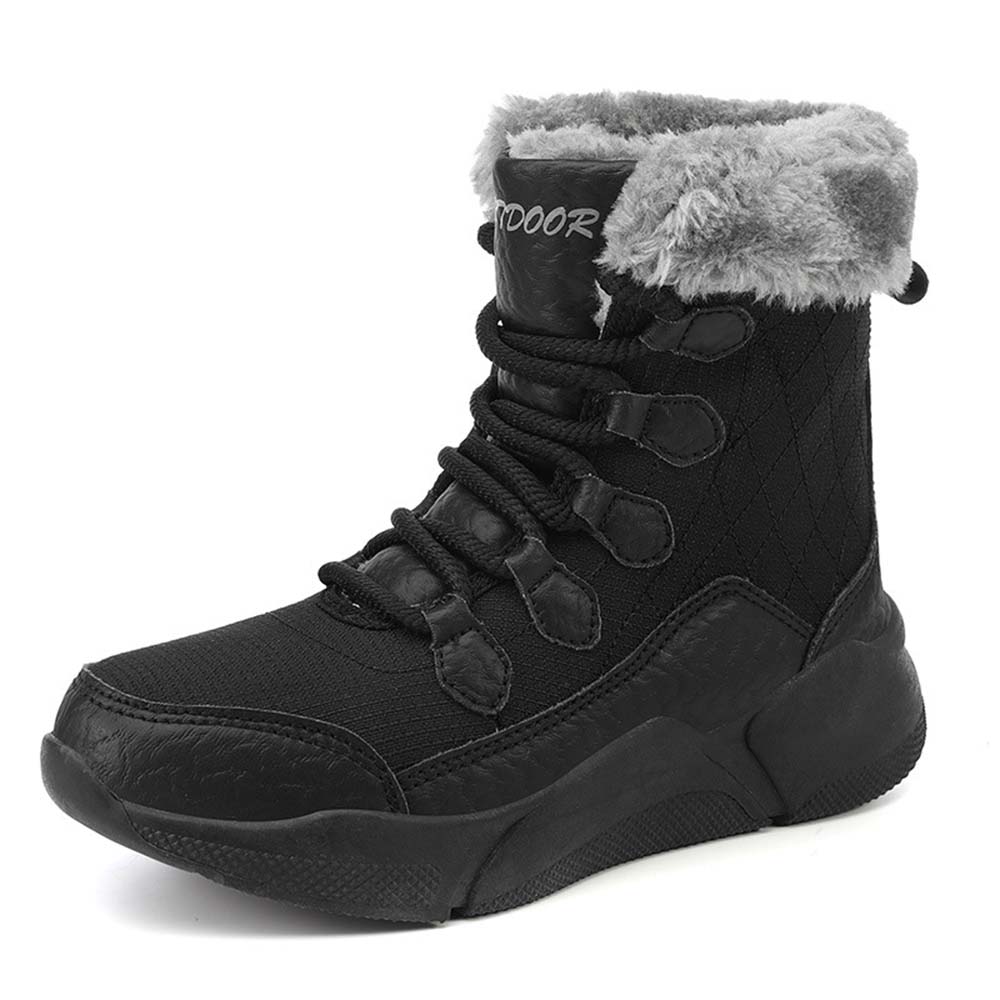 Saphirvogel™ Damen Winter Plüsch Verdickte Hohe Schneestiefel