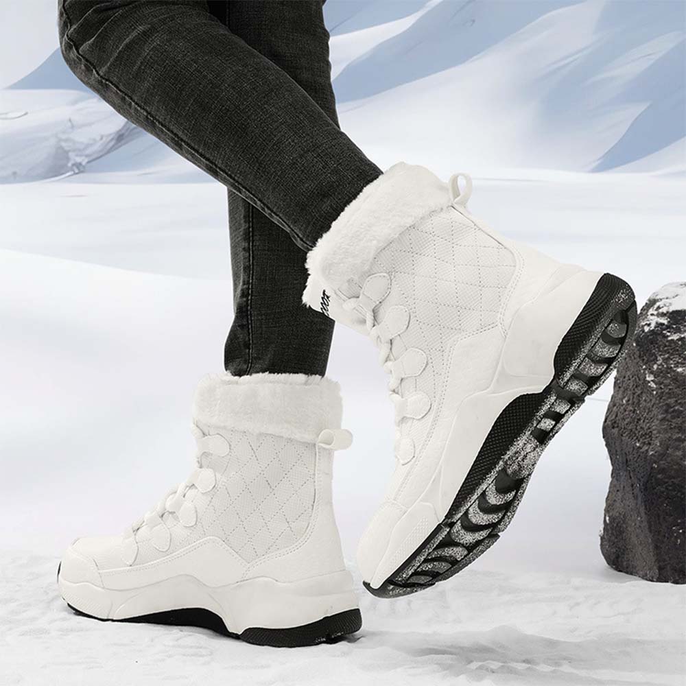 Saphirvogel™ Damen Winter Plüsch Verdickte Hohe Schneestiefel