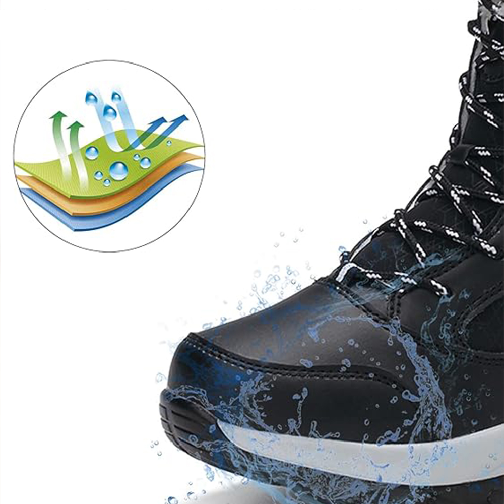 Saphirvogel™ Damen Winter Plüsch High Top Schneestiefel