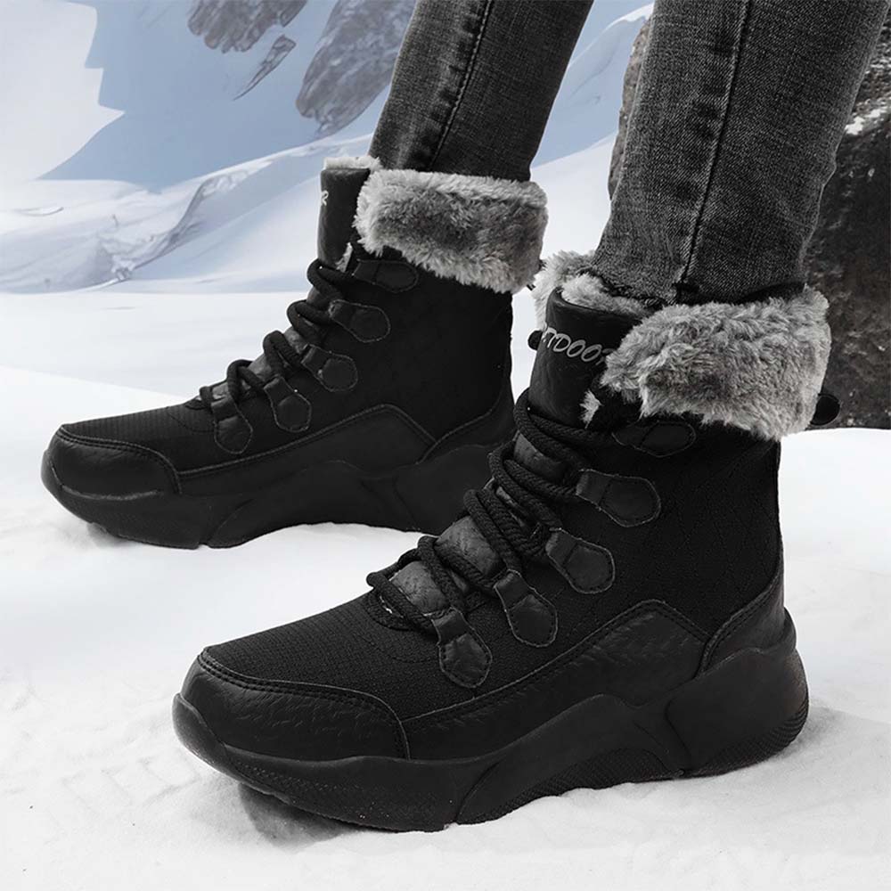Saphirvogel™ Damen Winter Plüsch Verdickte Hohe Schneestiefel