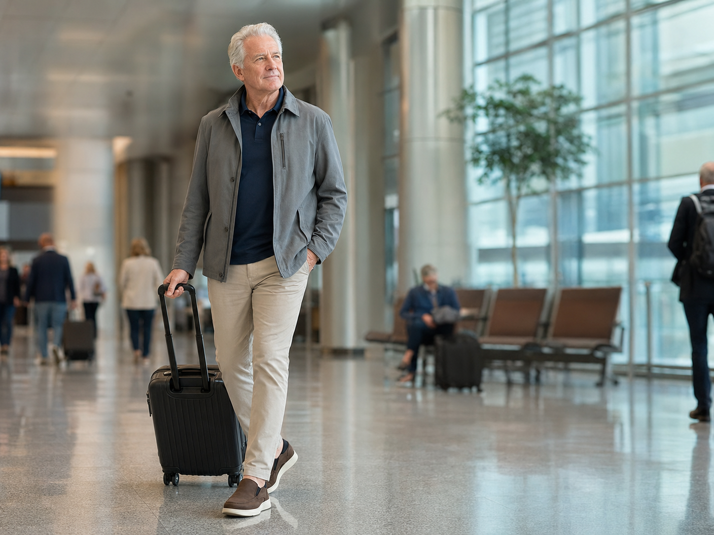 Travel day walking comfort