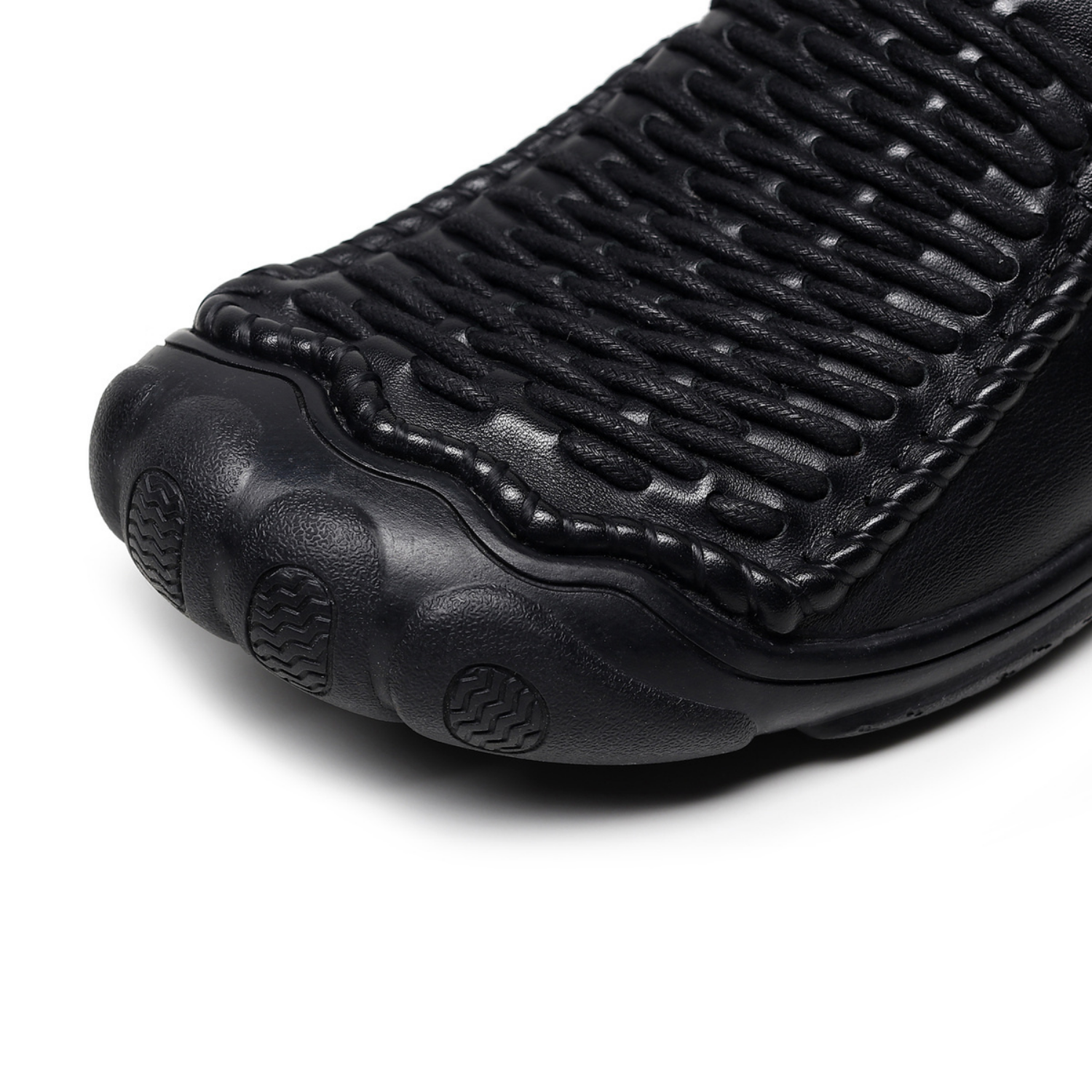 Men’s Premium Handwoven Leather Slip-On Loafers