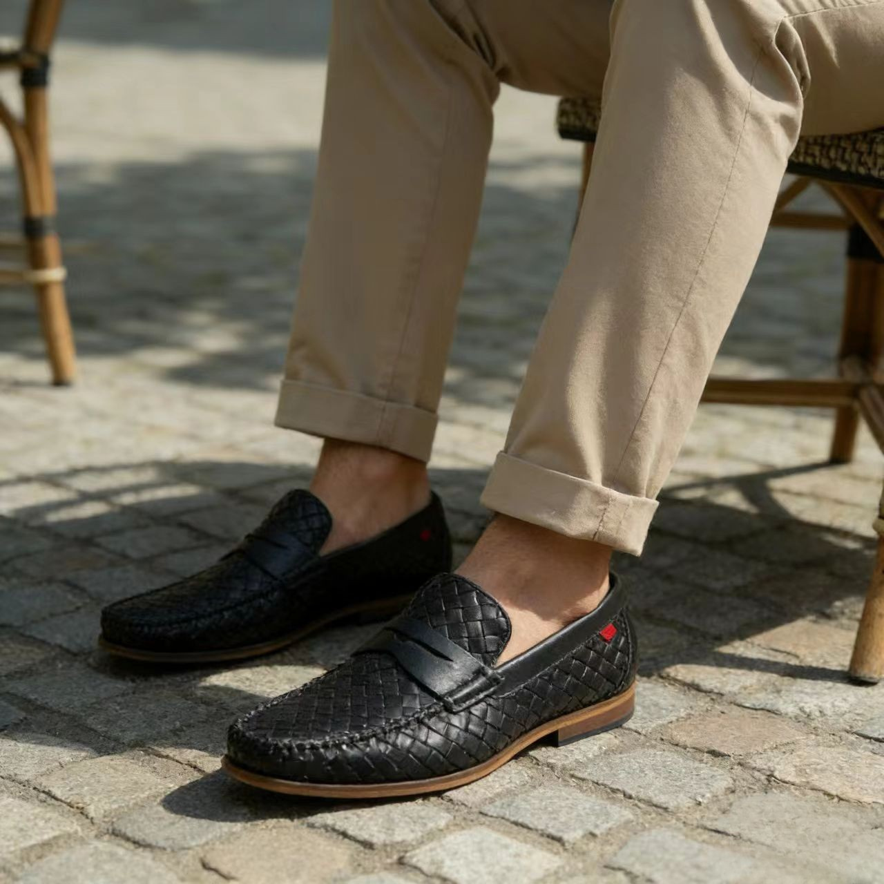 Genuine Leather Loafers 