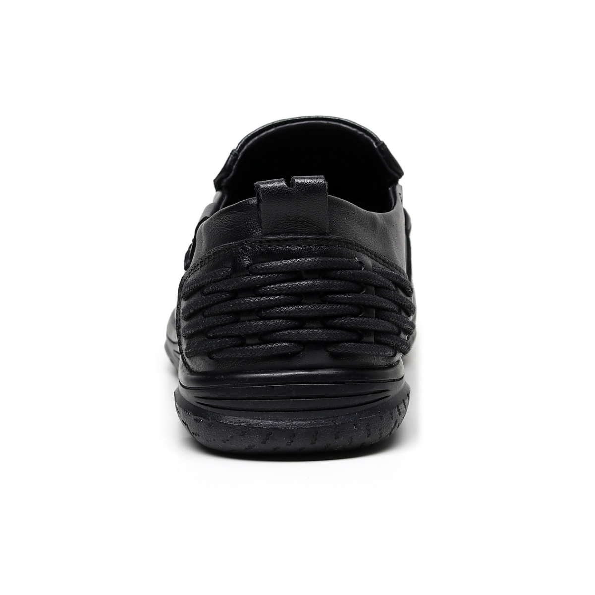 Men’s Premium Handwoven Leather Slip-On Loafers