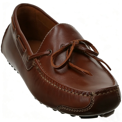 Premium Leather Slip-On Driving Loafers