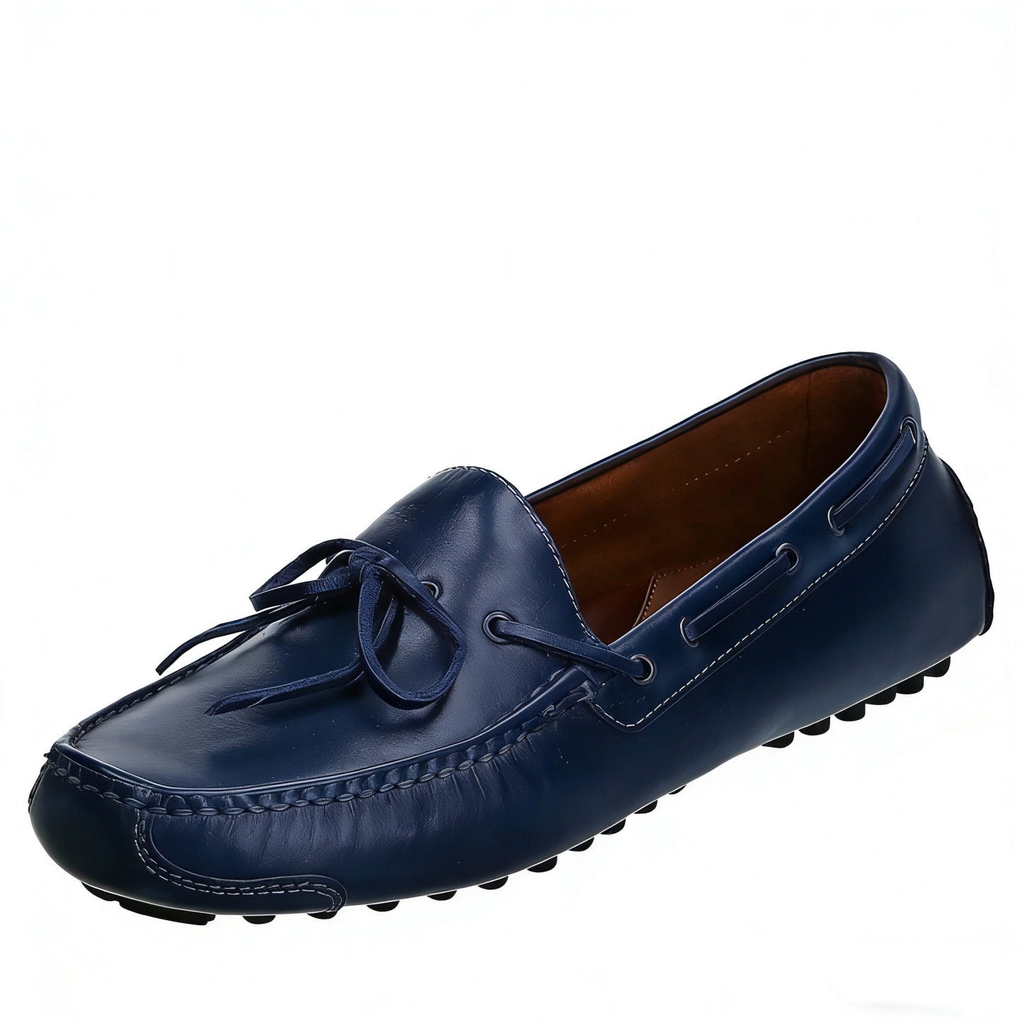 Premium Leather Slip-On Driving Loafers