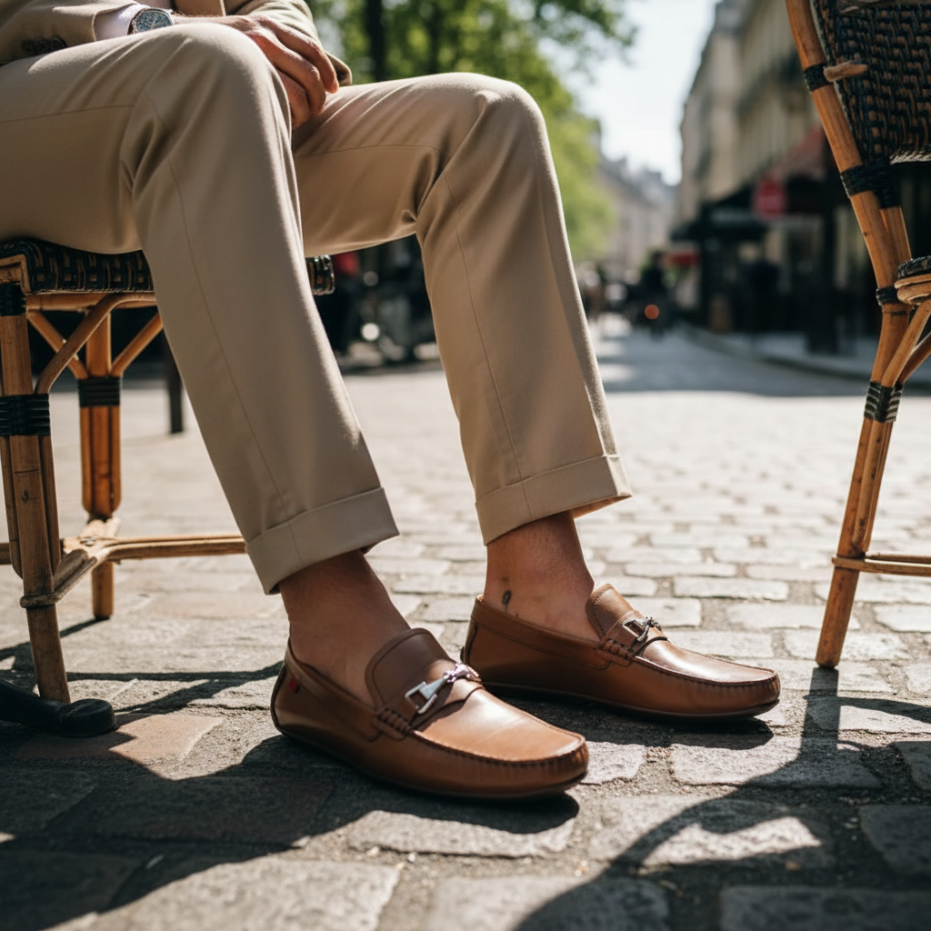 Park Ave 2" Men's Classic Calf Leather Shoes -ENJOYHOMETECH