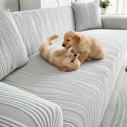 Jacquard Stretch Sofa Cover Slipcover For Dogs, Anti-Scratch