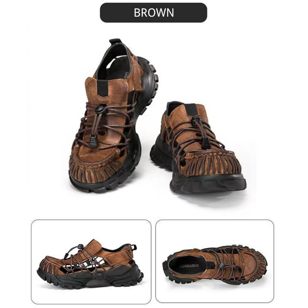 EHT® The Everyday Woven Leather Slip-On Sneaker