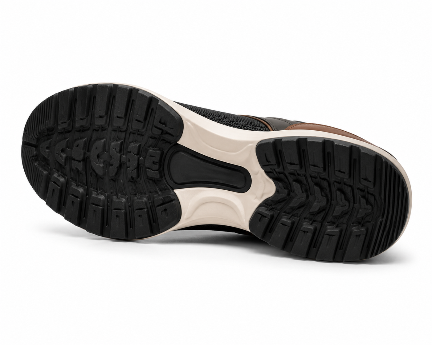 StepReady™ Leather-Trim Walker — Hands-Free Comfort Walking Shoes