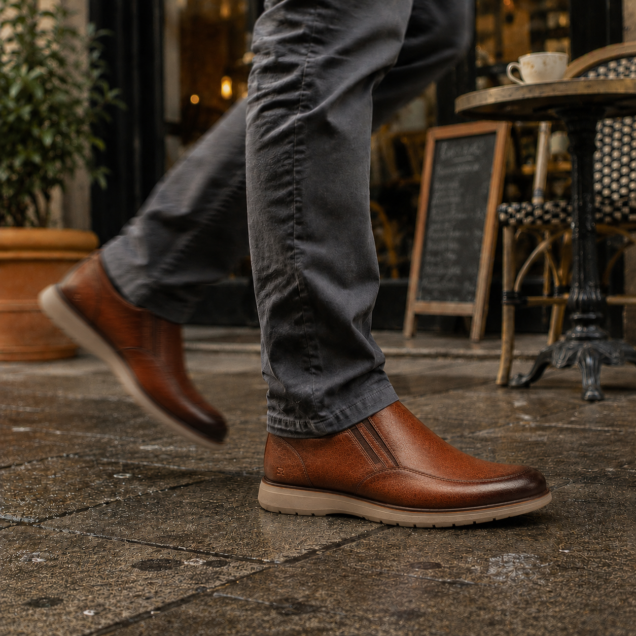 STEPREADY™ Hands-Free Genuine Leather Loafer