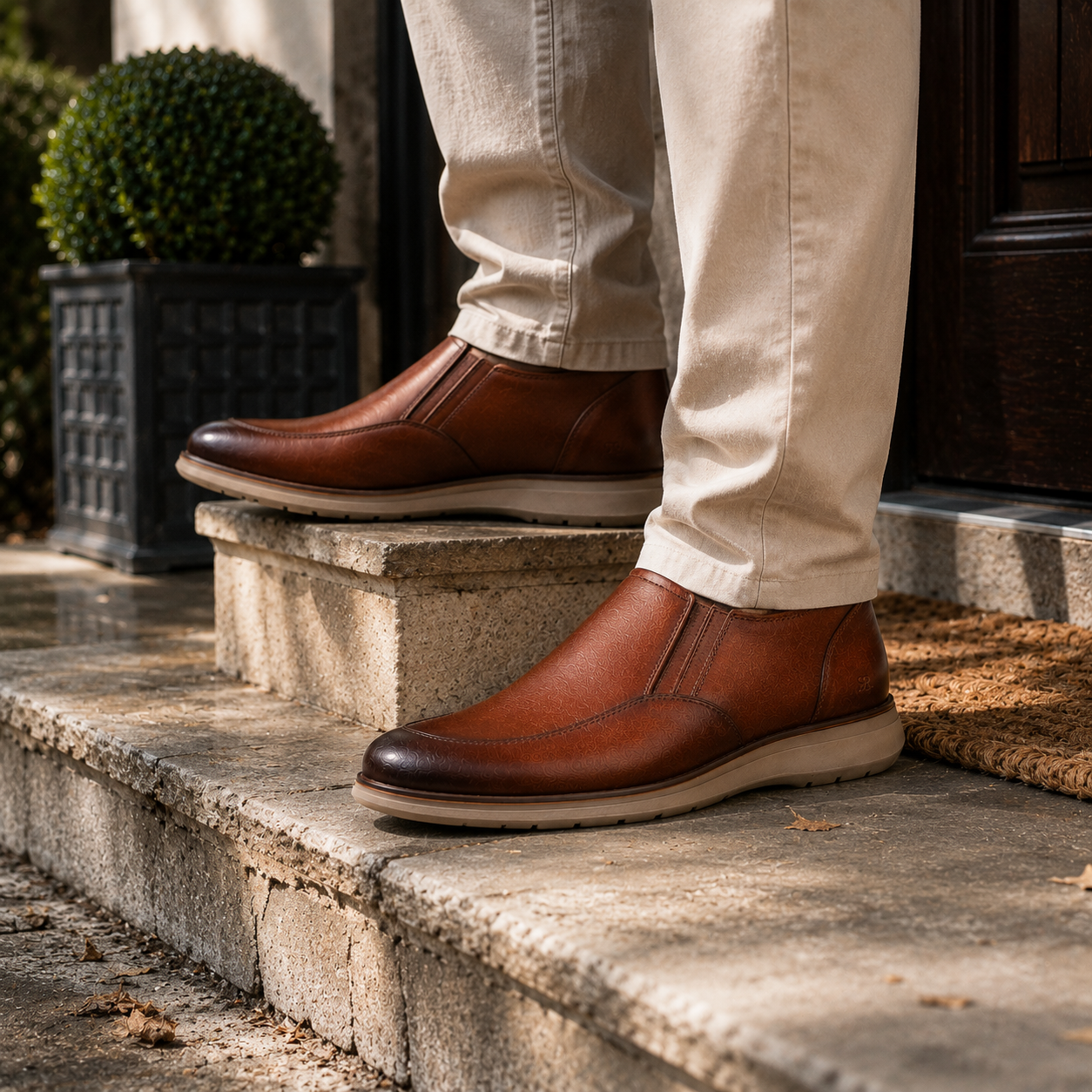 STEPREADY™ Hands-Free Genuine Leather Loafer