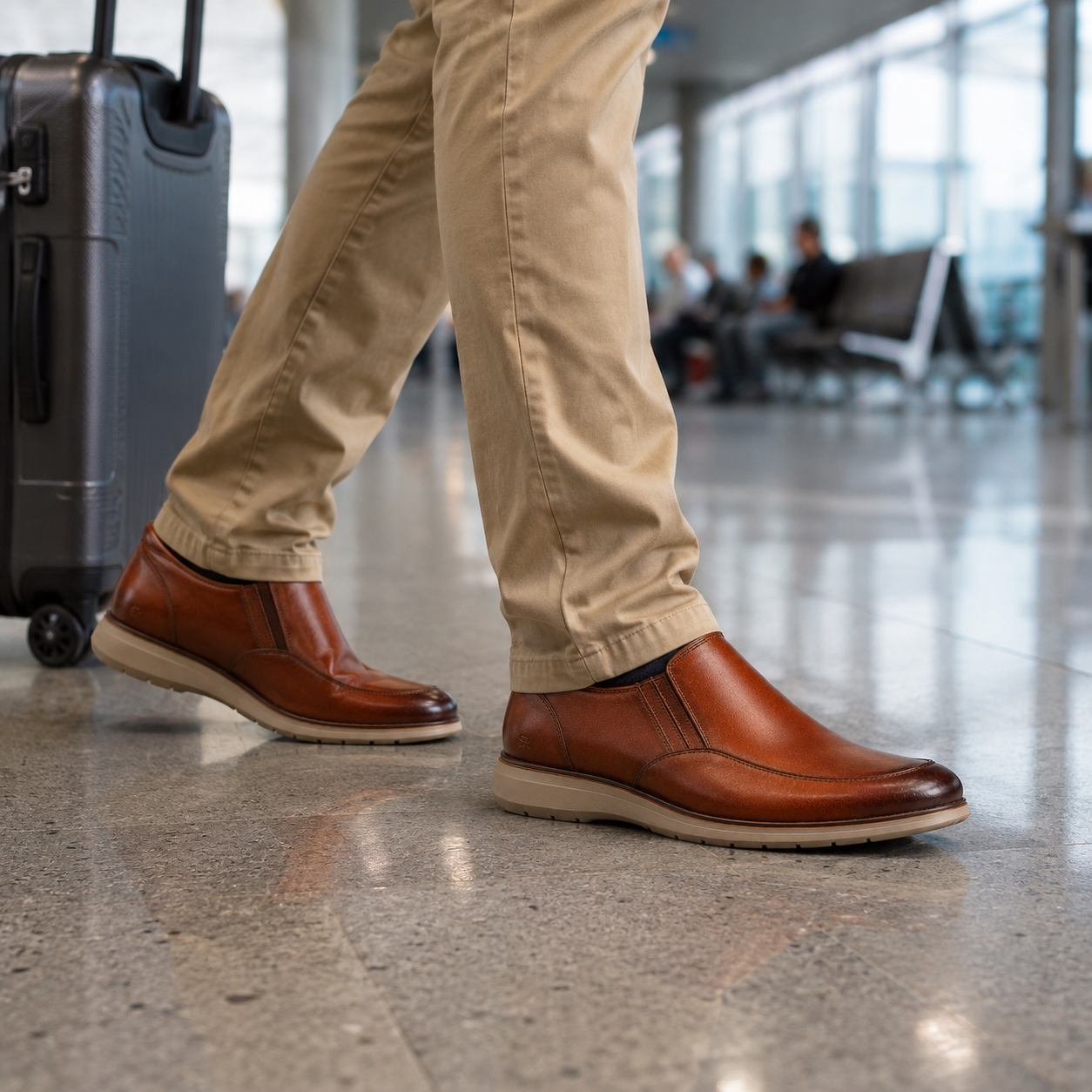 STEPREADY™ Hands-Free Genuine Leather Loafer