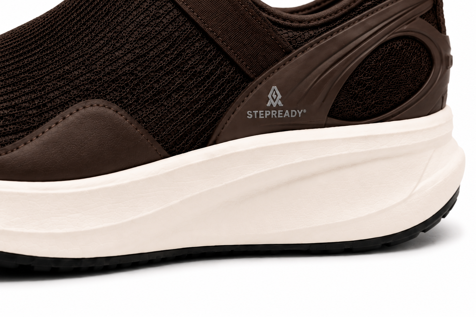 W1 thick cushioned walking sole and stable outsole base