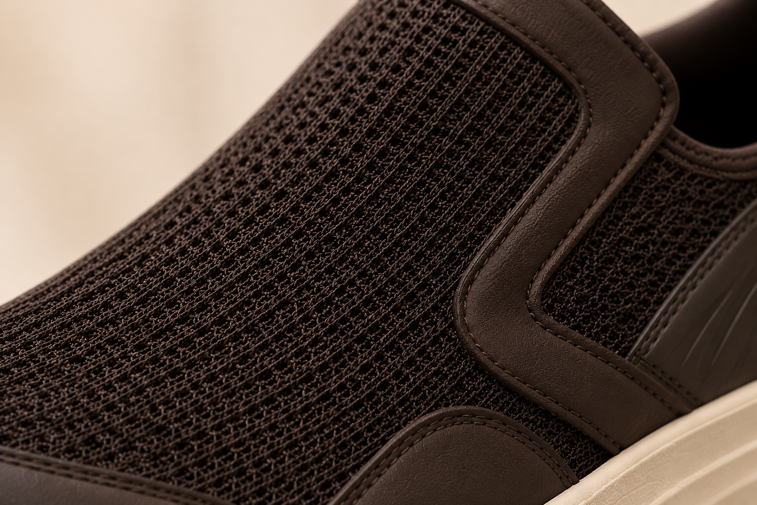 W1 breathable knit upper and no-lace entry design