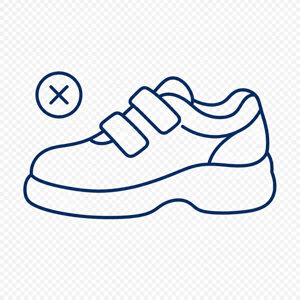 Old looking orthopedic shoe icon