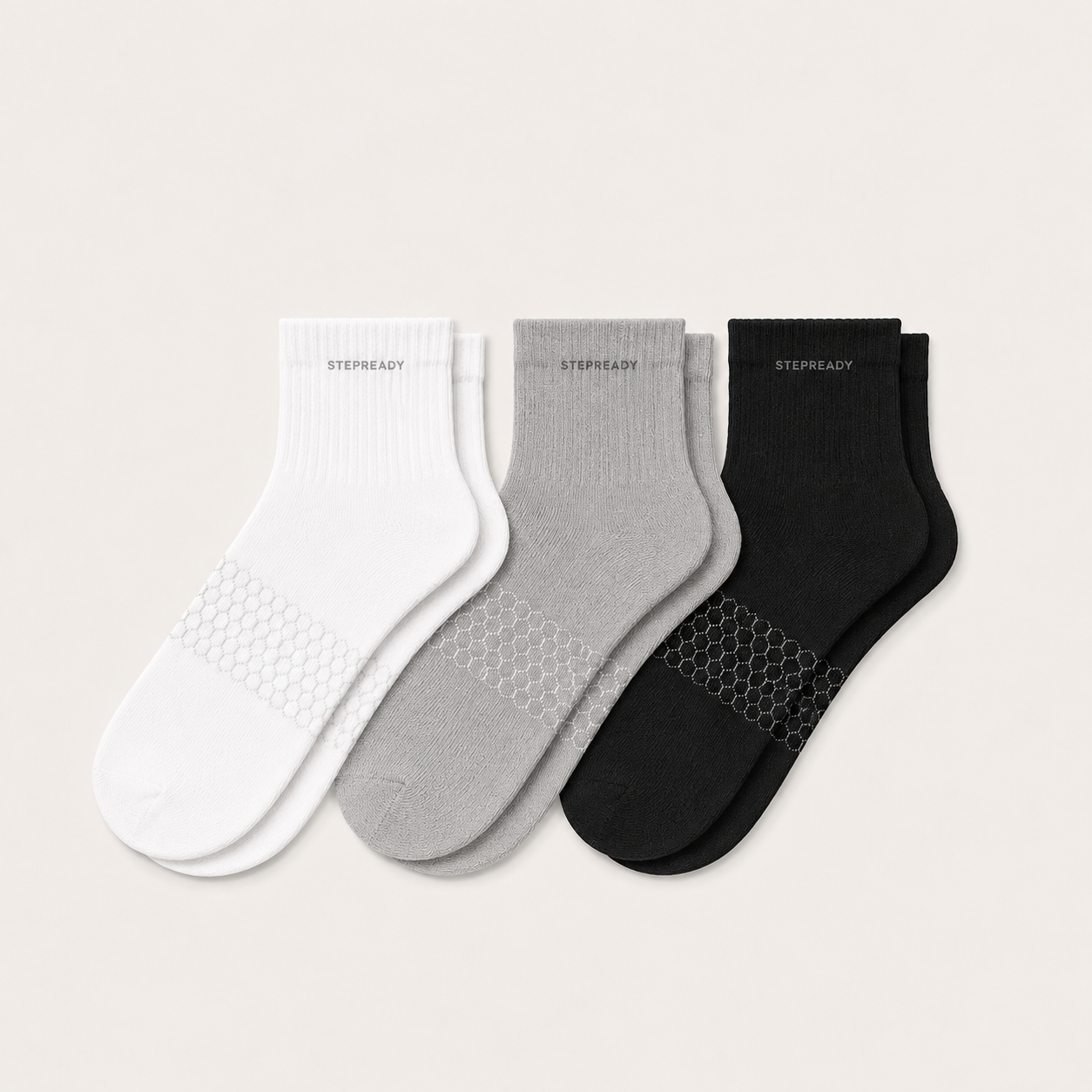 STEPREADY™ Everyday Comfort 3-Pack Socks