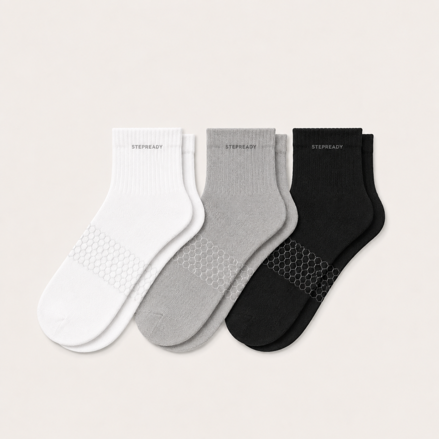 STEPREADY™ Everyday Comfort 3-Pack Socks