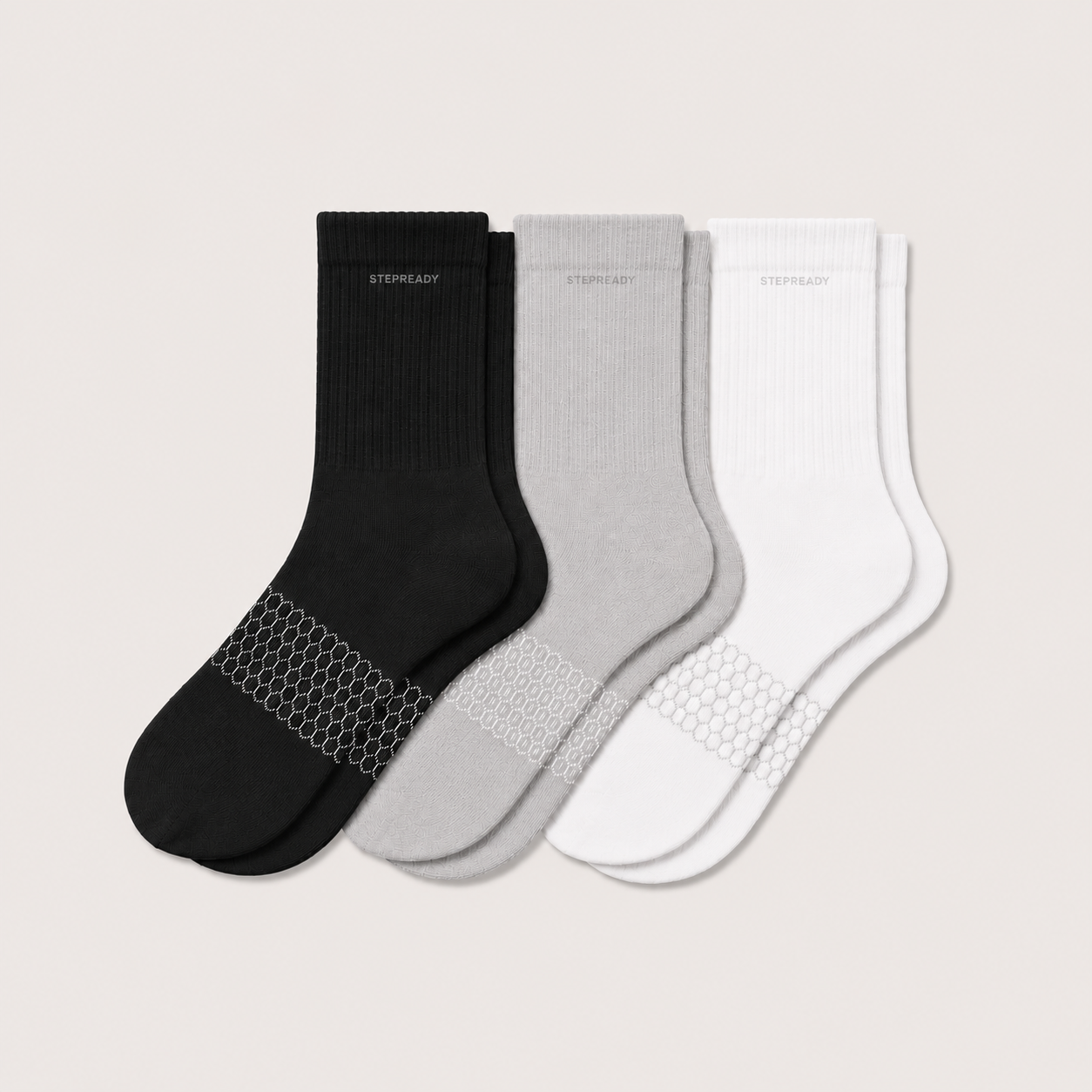 STEPREADY™ Everyday Comfort 3-Pack Socks