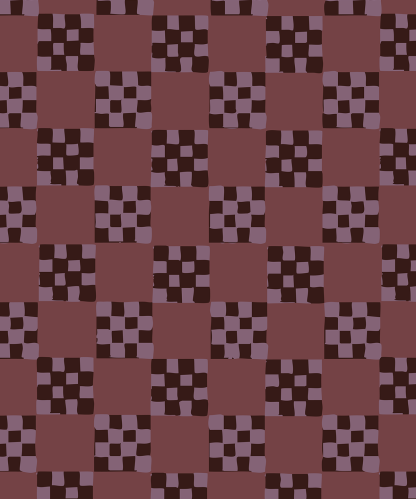 Checkered Quilt Wallpaper, eggplant