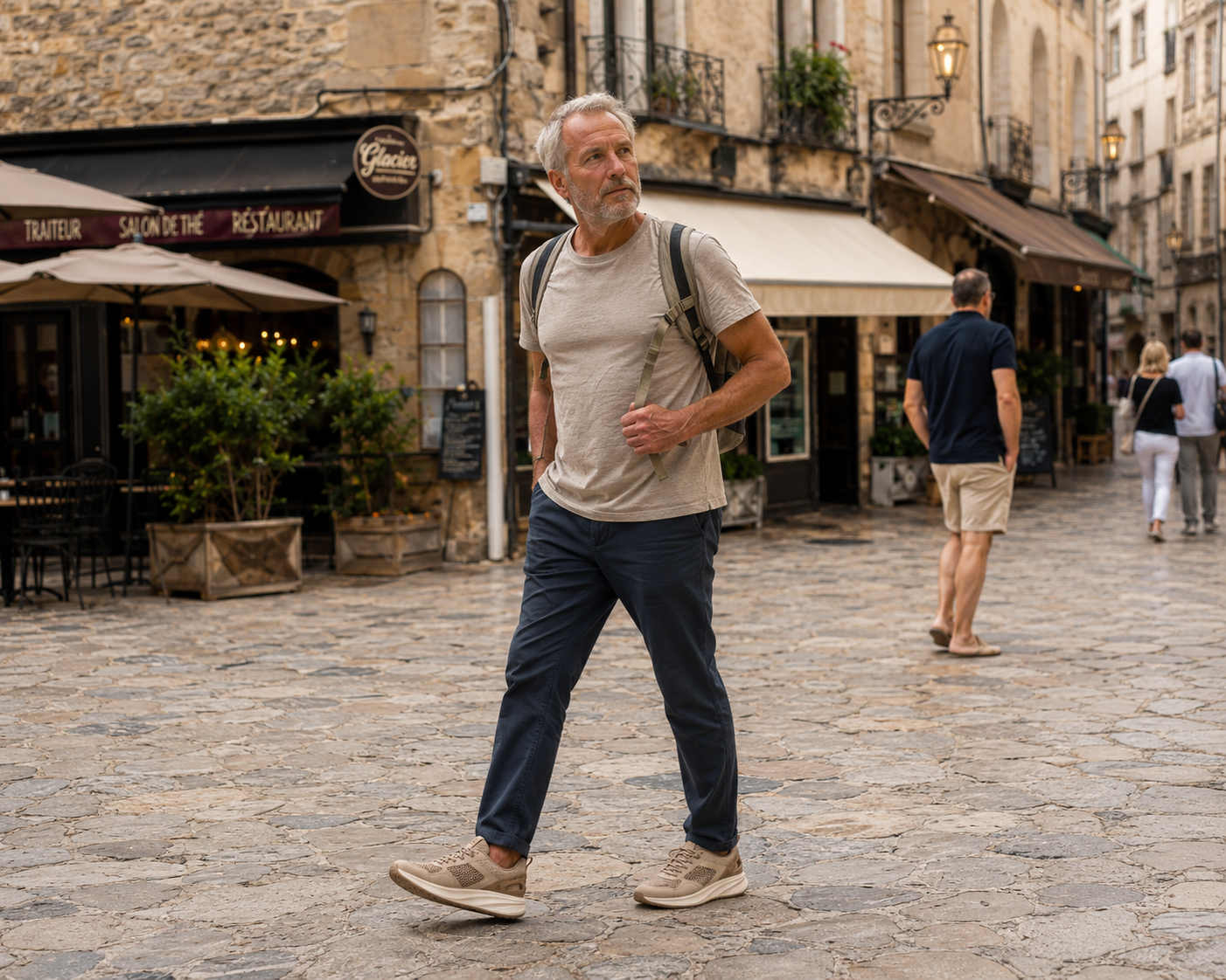 Explore travel scene
