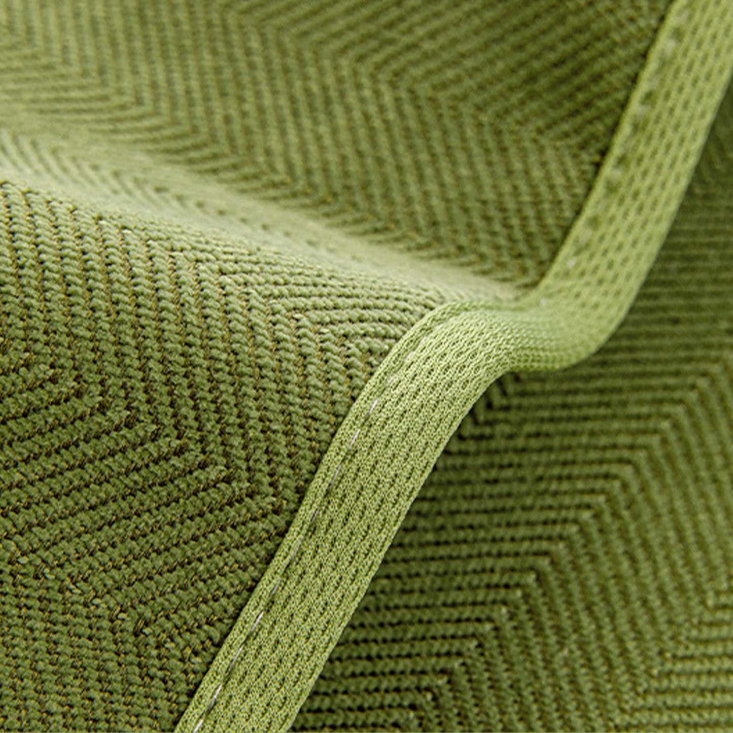 Universal Stretch Chenille Sofa Cover – Herringbone Design, Full Wrap, Pet & Spill Protection