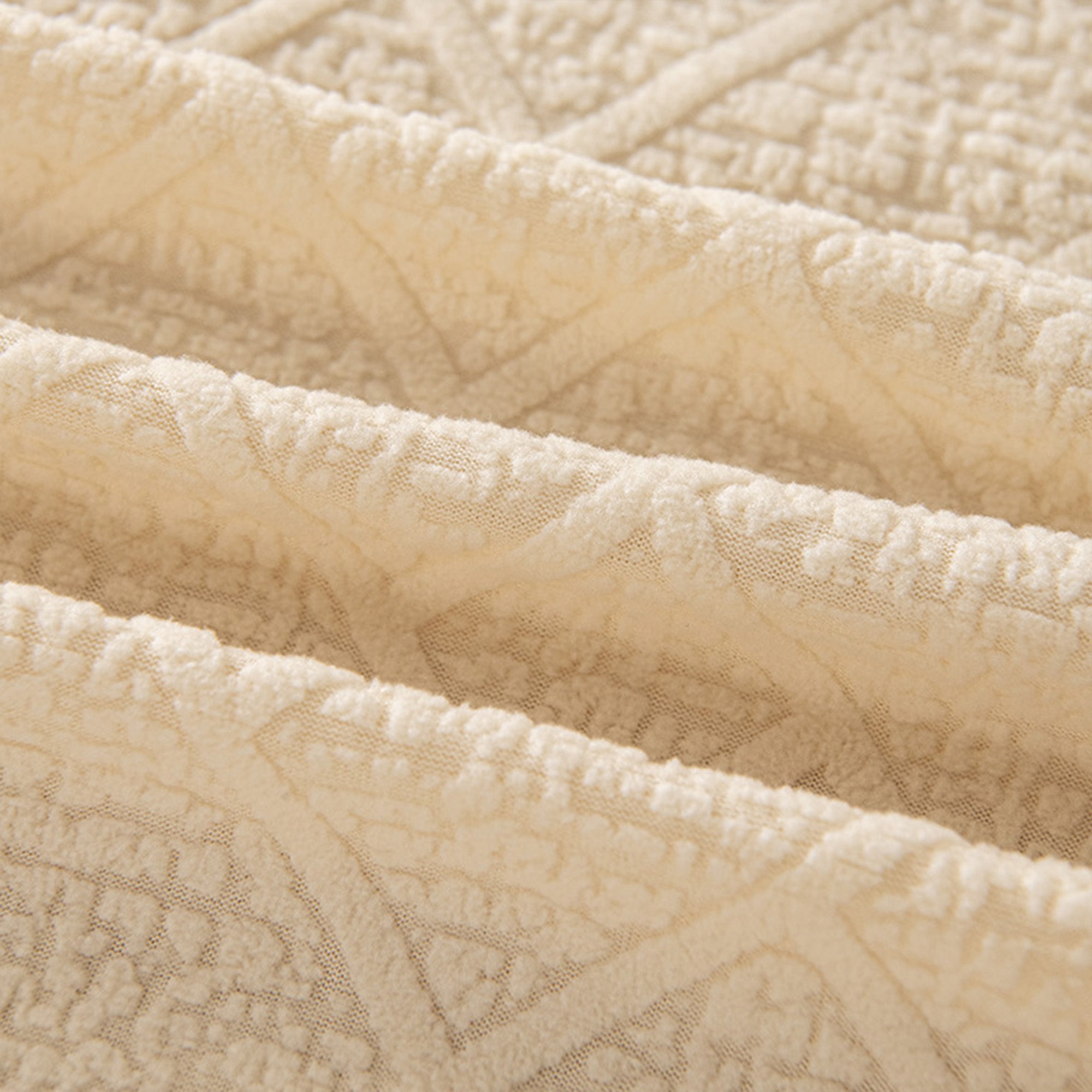 Luxury Diamond Knit Stretch Sofa Cover– Anti-Scratch, Full-Cover Pet Protector