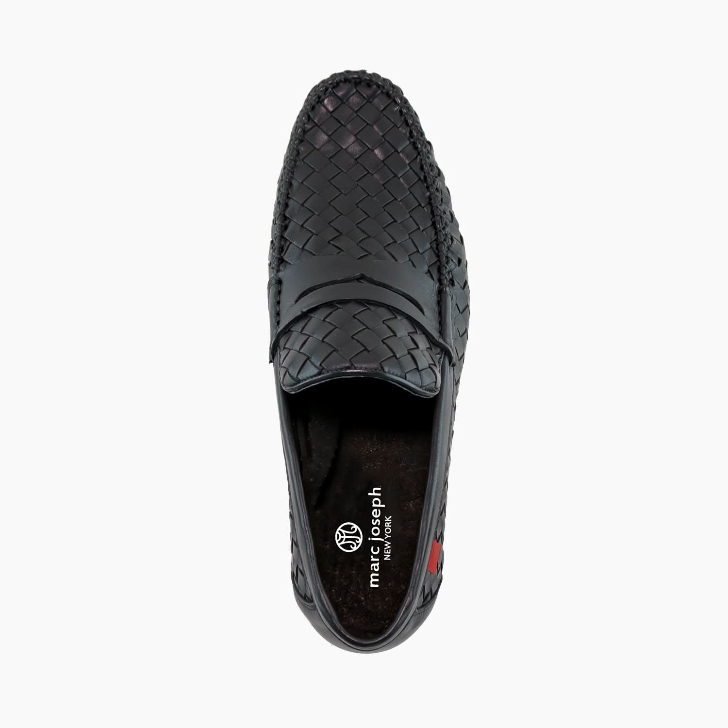  Men's Handwoven Calfskin Loafer-ENJOYHOMETECH