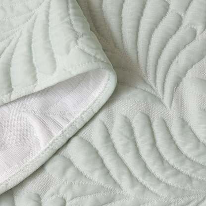 Leaf Imprint Bold Modern Multi-Color Pattern Soft Pet-Friendly Durable Sofa Cover – Minimalist Hassle-Free Throw Couch Protector