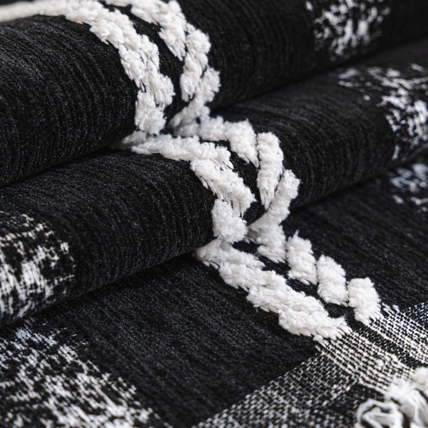 Textured Stripes Contemporary Soft Pet-Friendly Durable Sofa Cover – Machine Washable Minimalist Throw Couch Protection