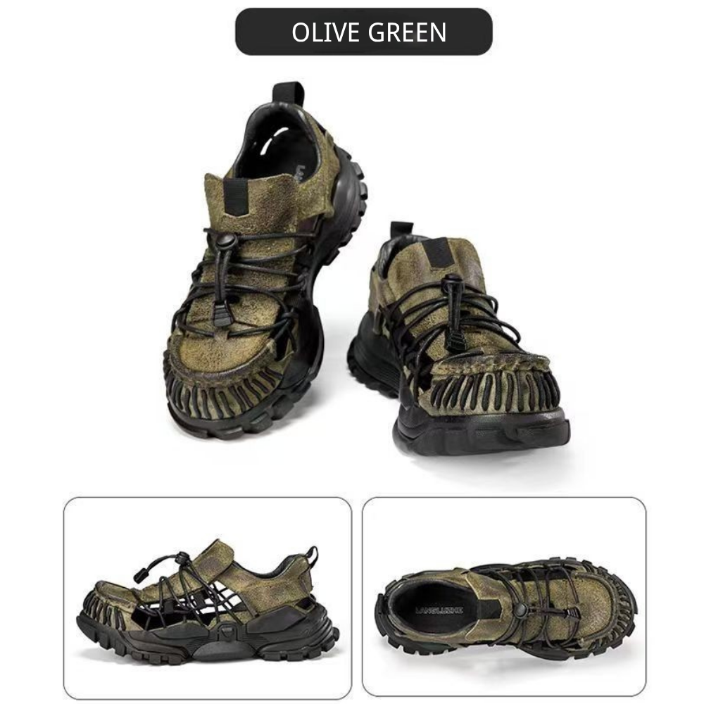 EHT® The Everyday Woven Leather Slip-On Sneaker