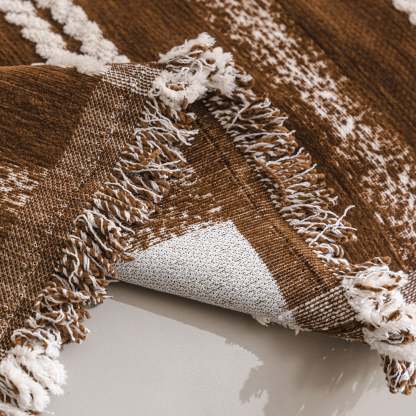 Textured Stripes Contemporary Soft Pet-Friendly Durable Sofa Cover – Machine Washable Minimalist Throw Couch Protection