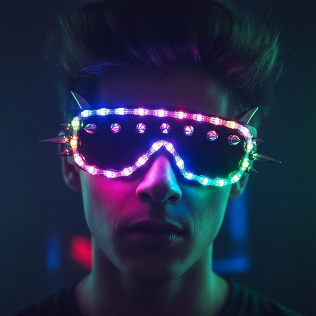 LED Glasses Sunglasses Goggles For Party Dancing