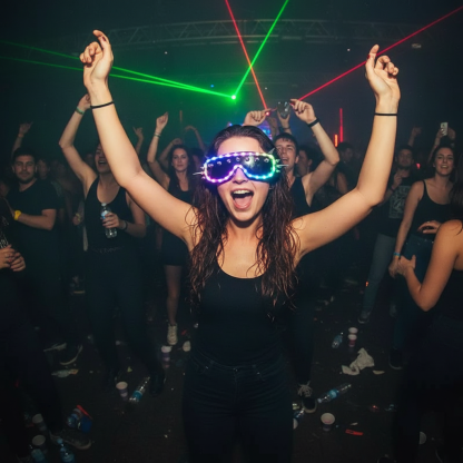 LED Glasses Sunglasses Goggles For Party Dancing