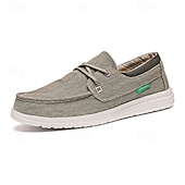 Men's Canvas Boat-Style Shoes