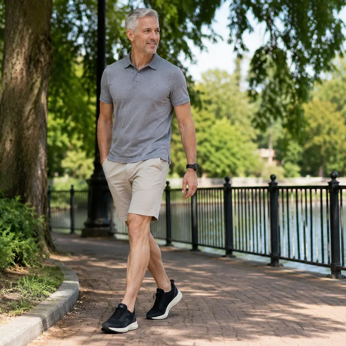 StepReady™ WALK W2 Cushioned Comfort Walking Shoe