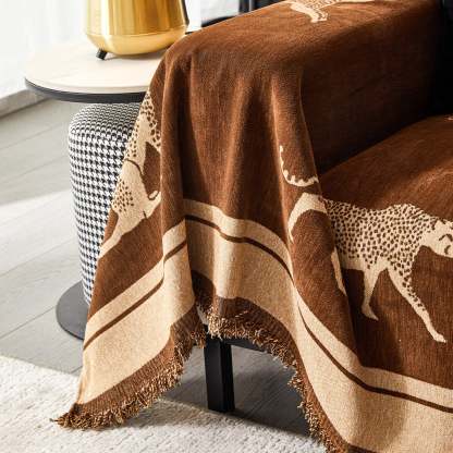 Safari Elegance Anti-Pilling Sofa / Couch Cover - Limited Time Offer