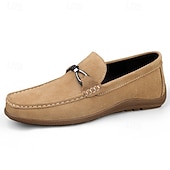 Men's Suede Slip-On Loafers