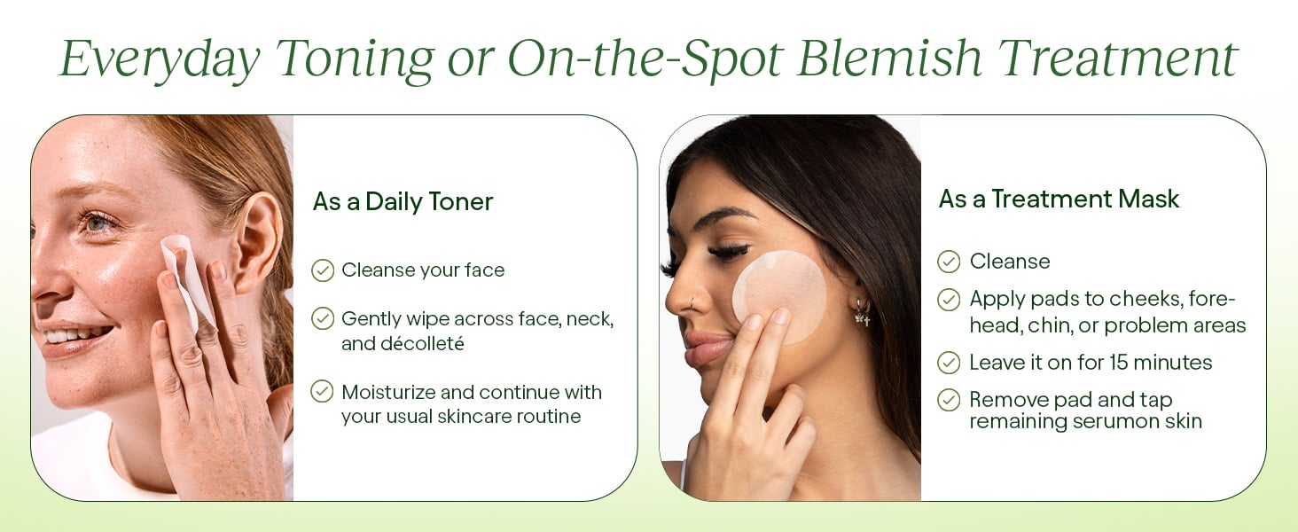 dark spot korean skincare toner pads for face toner for dry skin care for redness facial pads
