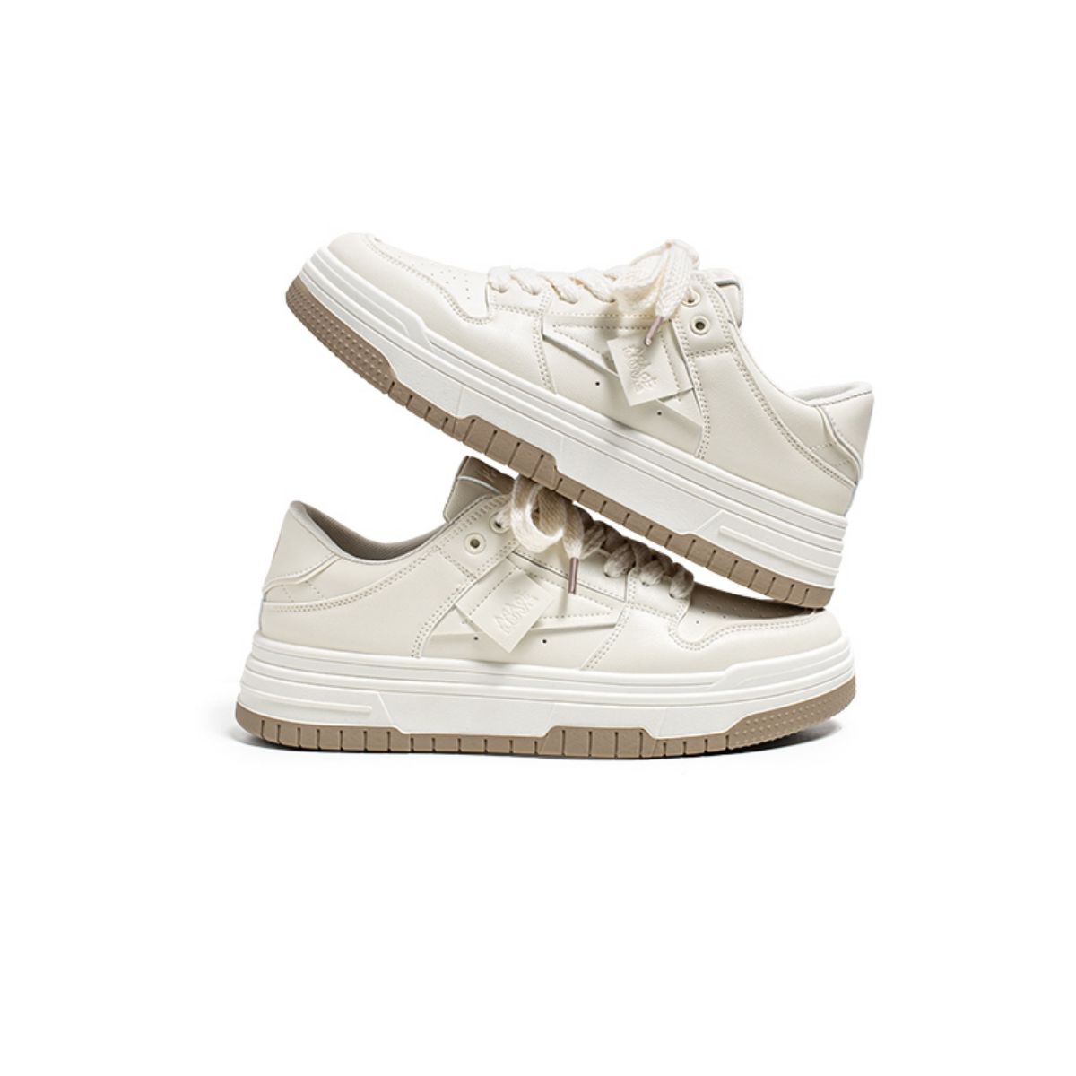 Elevating Sneakers for Men - Thick Soles for Height Enhancement, Casual and Sporty