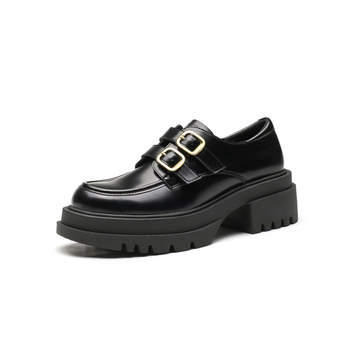 Lefu Women's Genuine Leather High Heel Shoes
