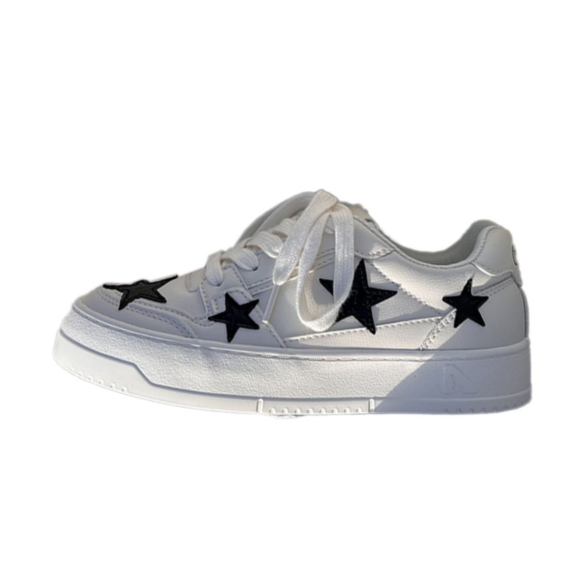 Five pointed white shoes, canvas shoes, versatile casual board shoes