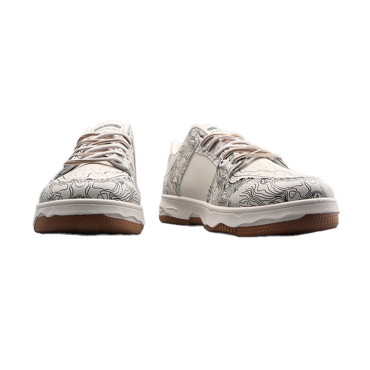 Men's Breathable and Stylish White Canvas Sneakers - Versatile and Casual