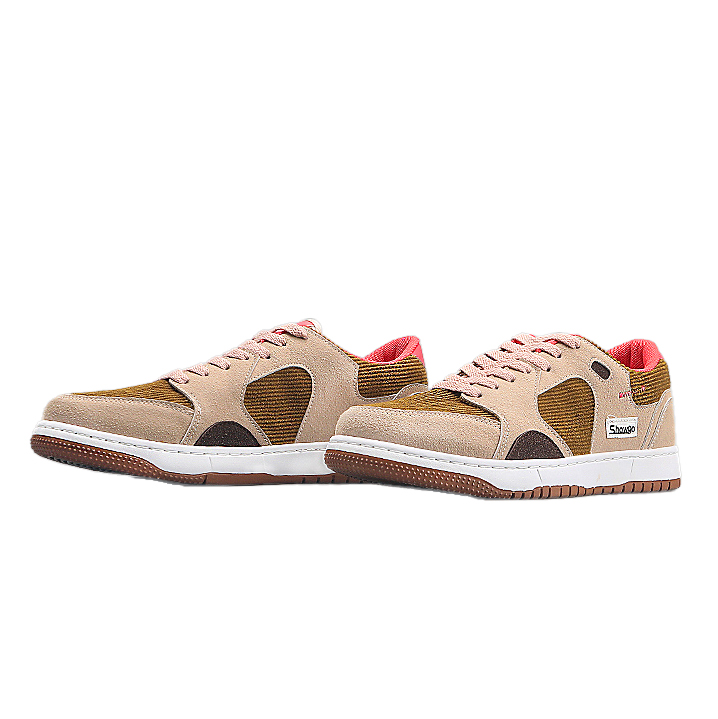 Men's Breathable Retro Casual Skate Shoes - Slip Resistant and Durable