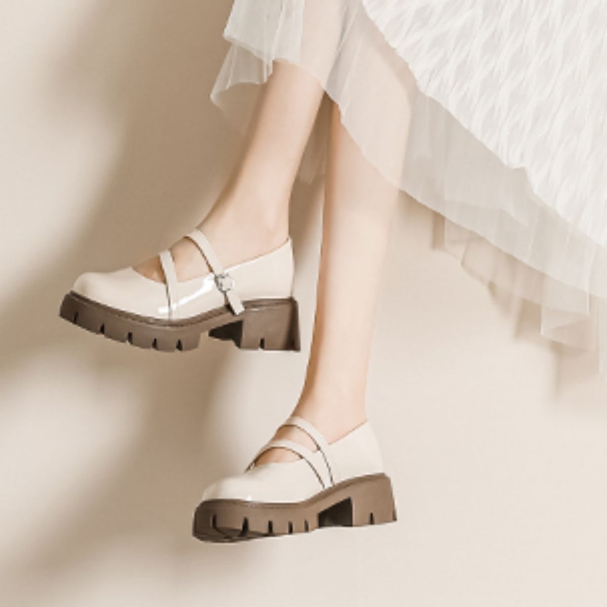 Genuine Leather Small Leather Shoes Mary Jane Shoes