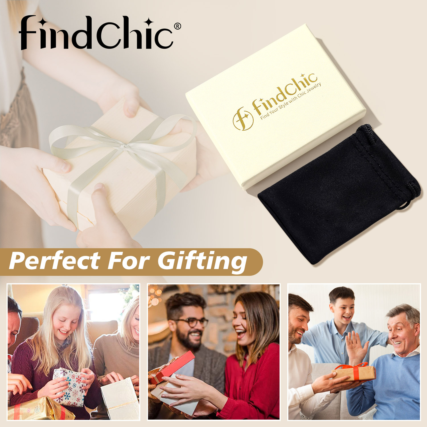 FindChic Sterling Silver Moon Necklace for Women with 12 Birthstone Cubic Zirconia Star Diamond Necklace Jewelry Gift for Her Wife Mother, with Gift Box
