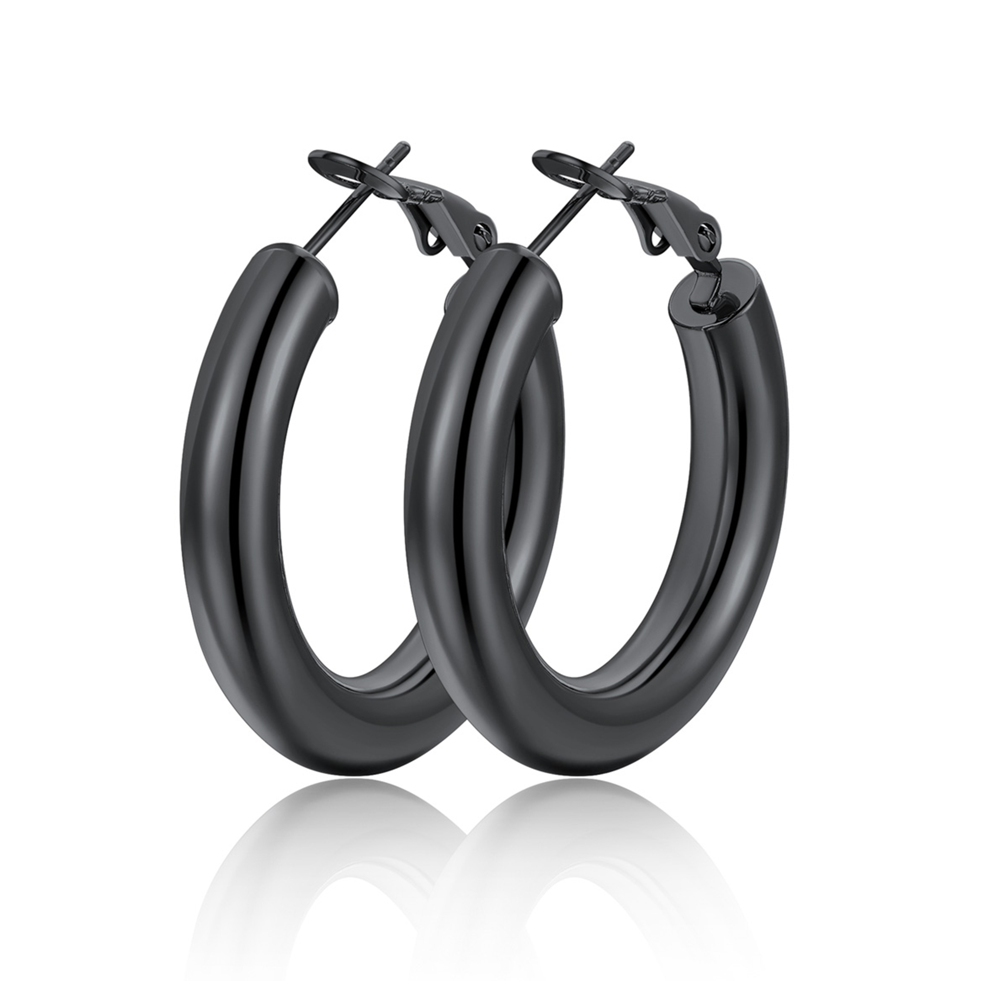 FindChic Huggie Earrings for Women, Hypoallergenic Stainless Steel Hoop Earring for Birthday