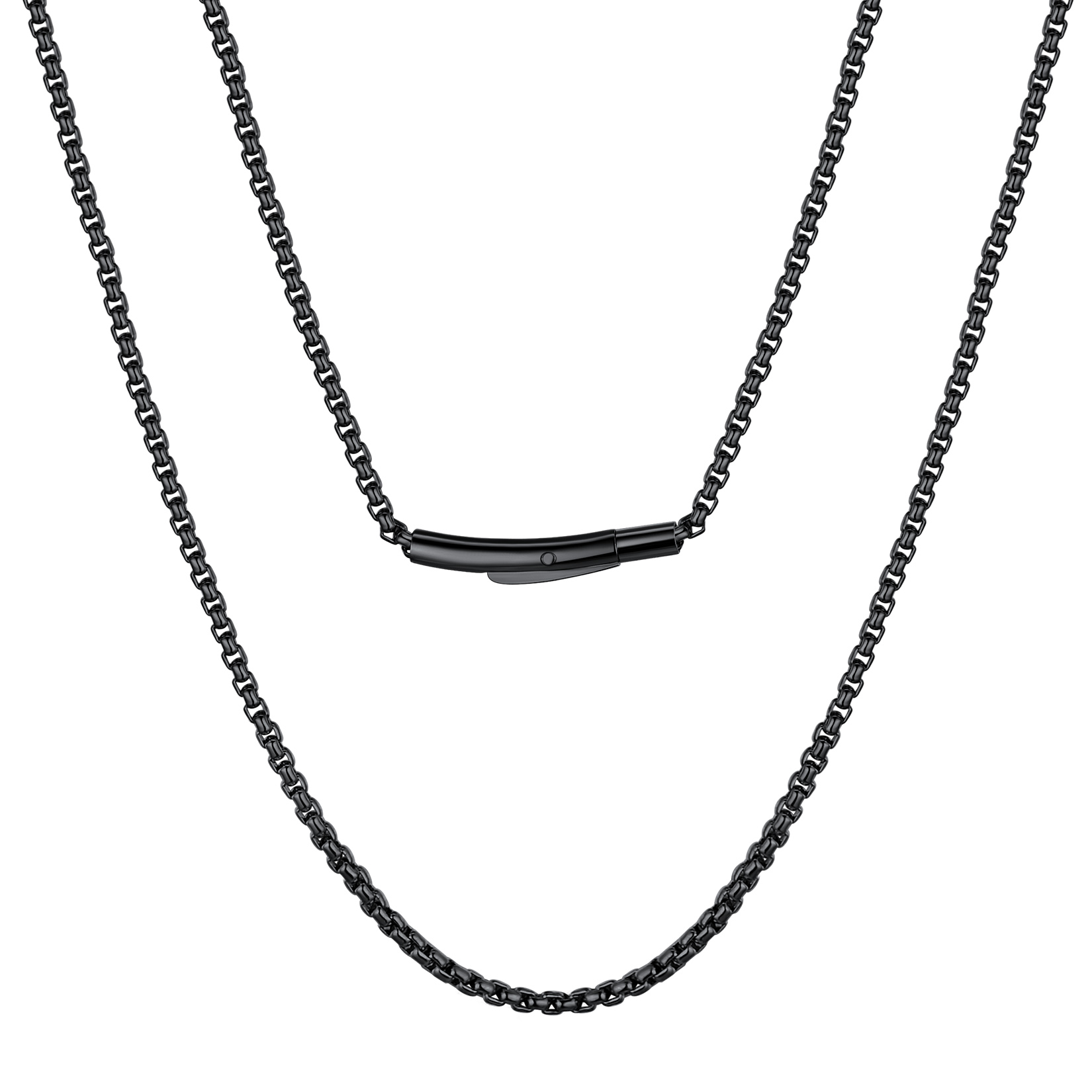 Stainless Steel Chains Necklaces for Men Hip Hop Jewelry for Women Boys Birthday Everyday Christmas Gift Clearance,16-30inch